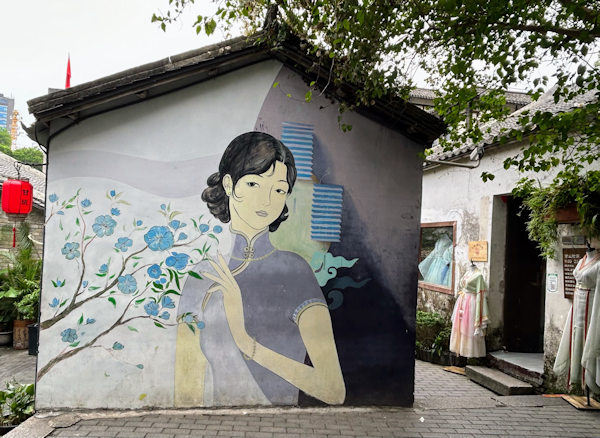 深圳の観光地、甘坑古鎮