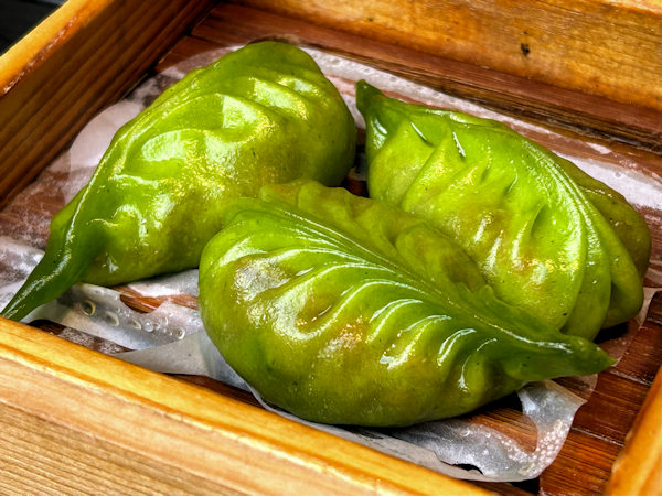 美しいキノコ餃子（深圳・蔡瀾の飲茶）