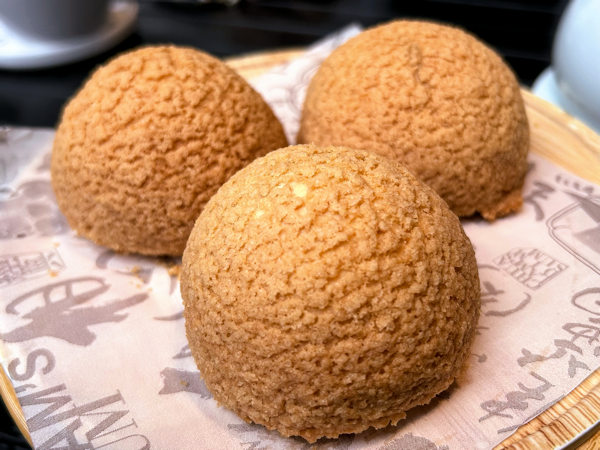 酥皮山楂叉烧包（深圳・蔡瀾の飲茶）