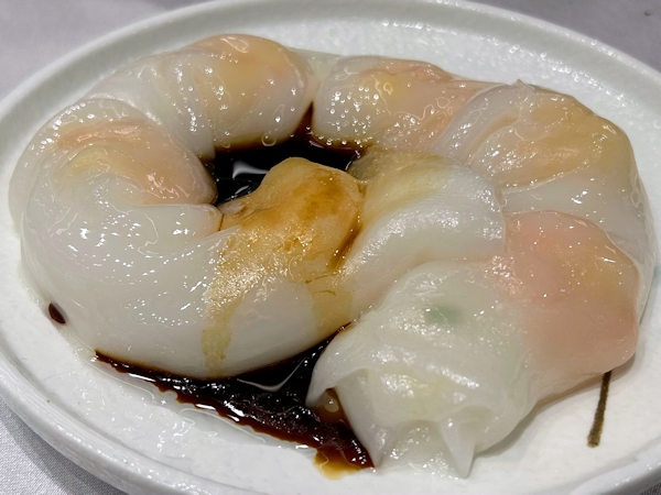 鳳城酒家香港上環店のエビ腸粉