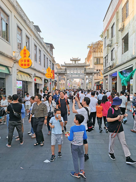 潮州古城碑坊街（広東省潮州市）
