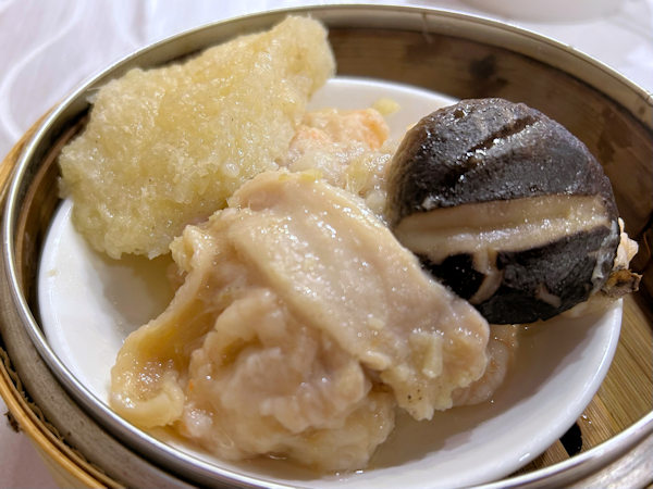 香港元朗・大栄華酒楼の綿花鶏