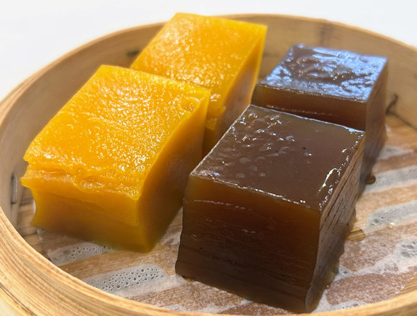 蜂蜜のお菓子と棗のお菓子（深圳の飲茶）