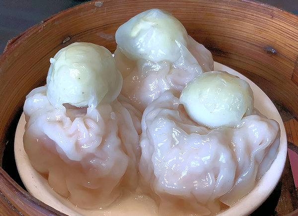 深圳の飲茶（蘩楼、ウズラ焼売）