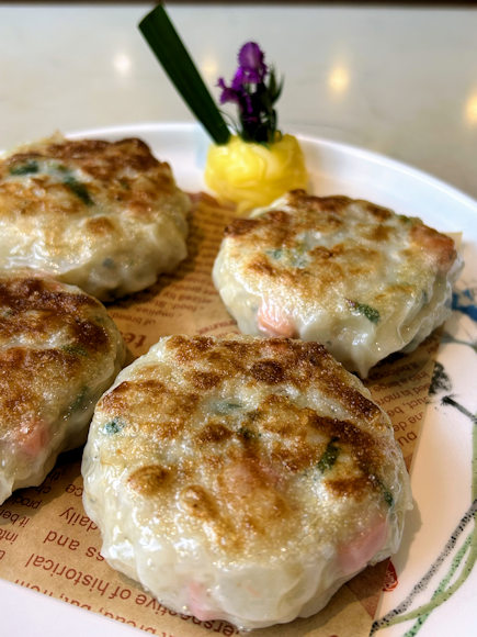 深圳の飲茶（蘩楼、均安魚餅）