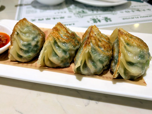 深圳の飲茶（蘩楼、焼きニラ餃子）