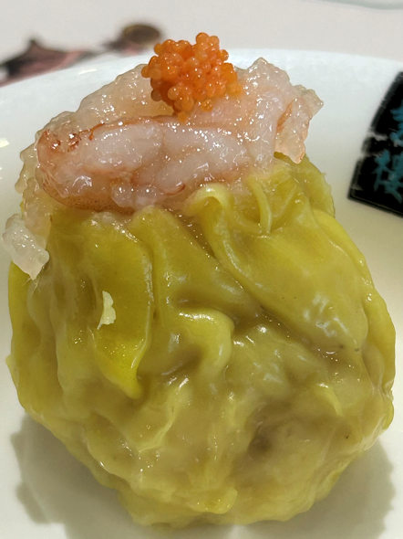 深圳の飲茶（蘩楼、エビ焼売）