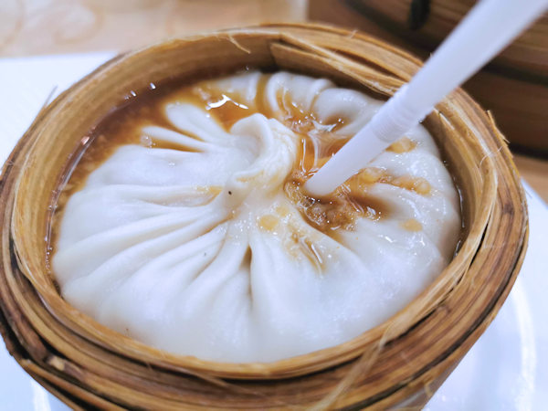 揚州富春茶社の湯包