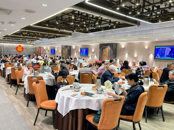 鳳城酒家上環店の店内