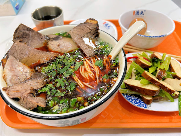 深圳の徳元蘭州牛肉面の蘭州牛肉面