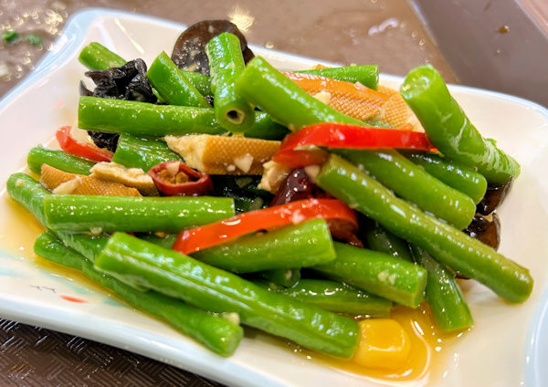 蘭州牛肉麺店の冷菜(深圳)