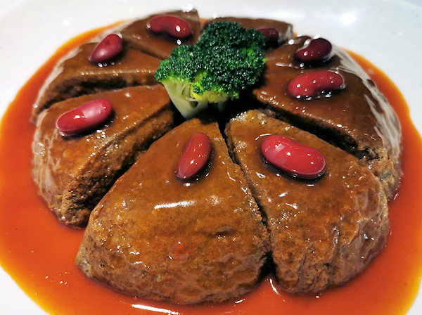 深圳の順徳料理レストランの黄金大餅