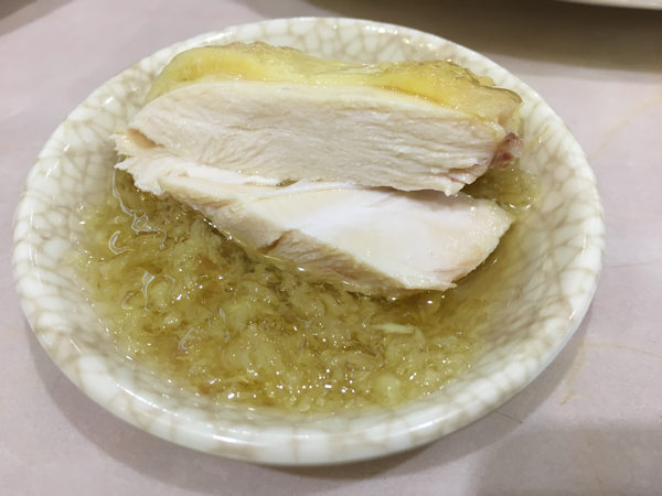 順徳料理レストランの白切鶏