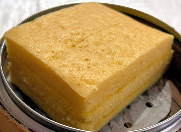 香港元朗・大栄華酒楼の馬拉糕（マーライコー）