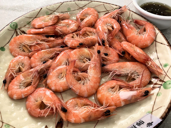 肇慶の快活林食家で海鮮料理